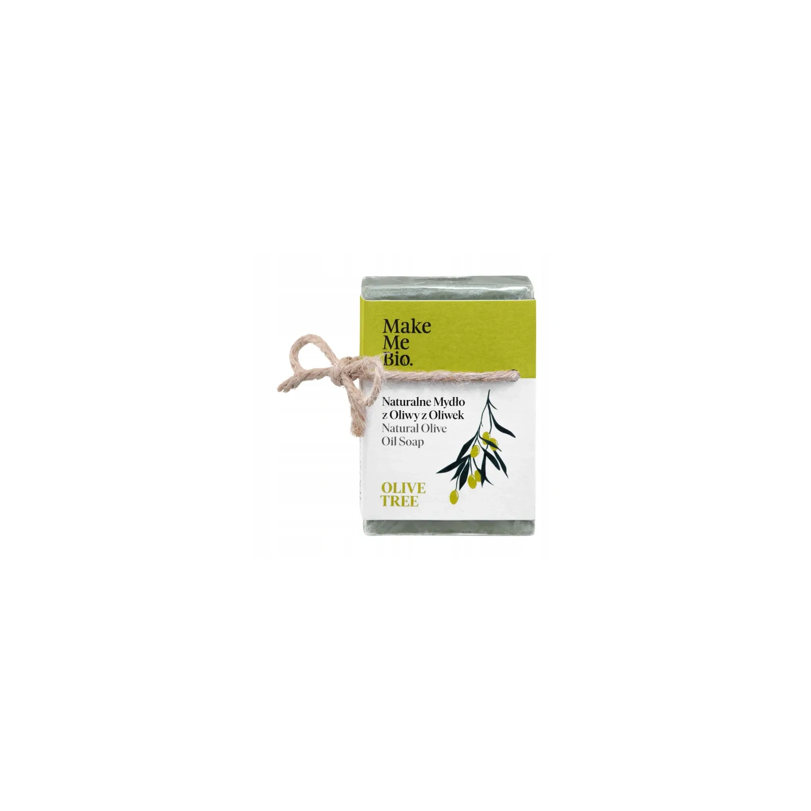 MAKE ME BIO Olive Tree mydło w kostce naturalne 100g 