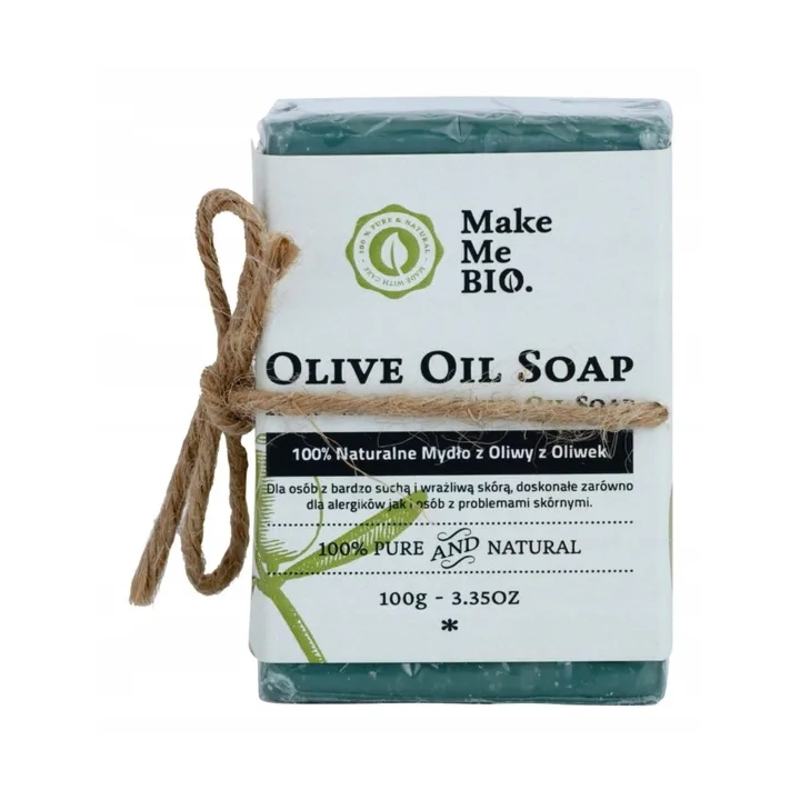 MAKE ME BIO Olive Tree mydło w kostce naturalne 100g 