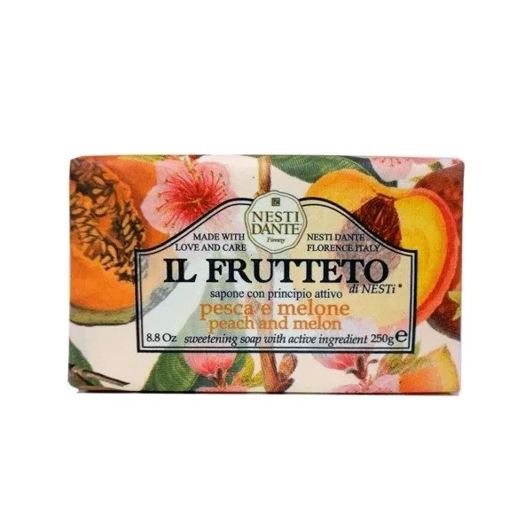 NESTI DANTE IL Frutteto mydło w kostce Brzoskwinia i Melon 250g 
