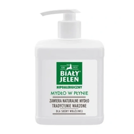 BIAŁY JELEŃ Hipoalergiczne mydło w płynie 500ml