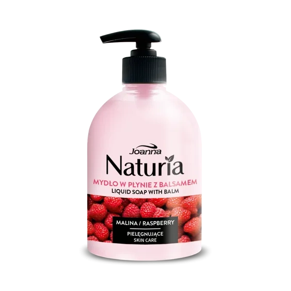 JOANNA Naturia mydło w płynie z balsamem Malina 500ml