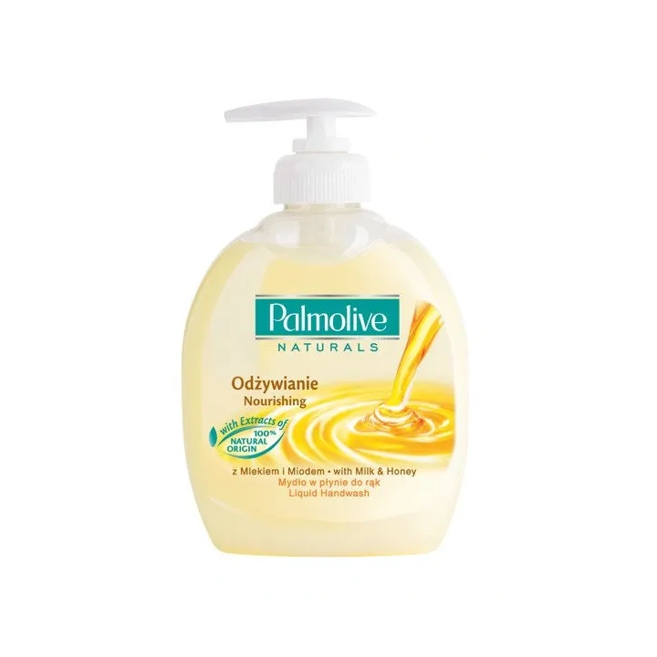 PALMOLIVE Naturals Nourishing Milk & Honey mydło w płynie z dozownikiem 300ml