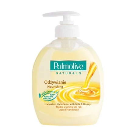 PALMOLIVE Naturals Nourishing Milk & Honey mydło w płynie z dozownikiem 300ml