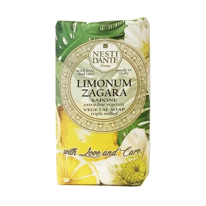NESTI DANTE Limonum Zagara mydło w kostce Kwiat Pomarańczy 250g