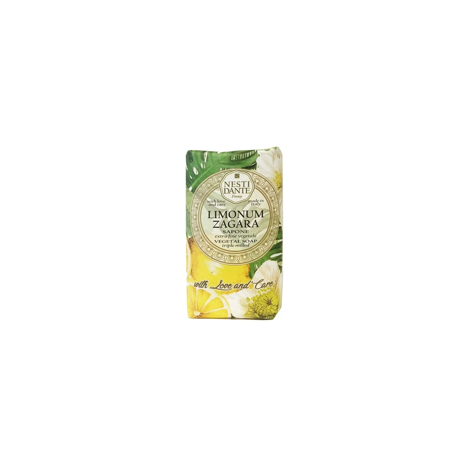 NESTI DANTE Limonum Zagara mydło w kostce Kwiat Pomarańczy 250g
