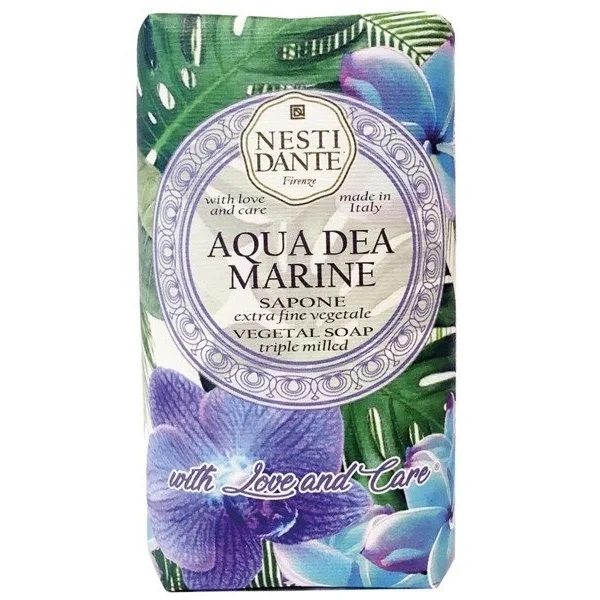 NESTI DANTE With Love and Care mydło w kostce Aqua Del Marine 250g