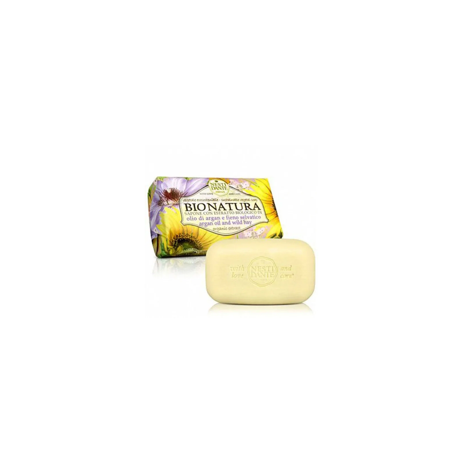 NESTI DANTE Bionatura mydło Argan i Siano 250g