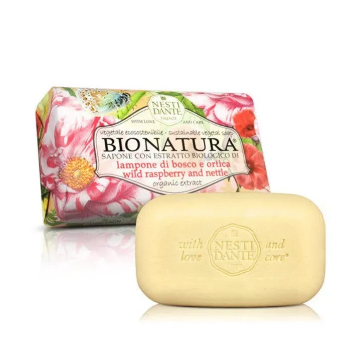 NESTI DANTE Bionatura mydło Malina i Pokrzywa 250g
