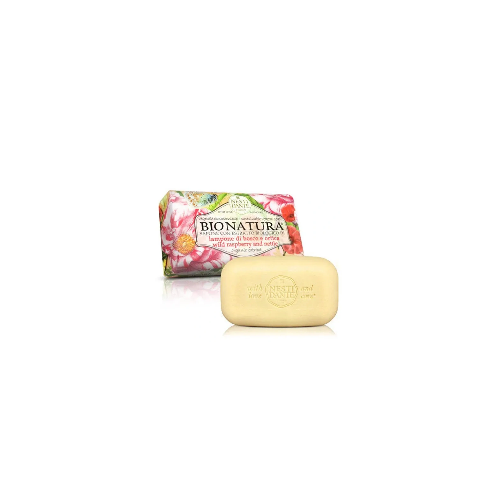 NESTI DANTE Bionatura mydło Malina i Pokrzywa 250g