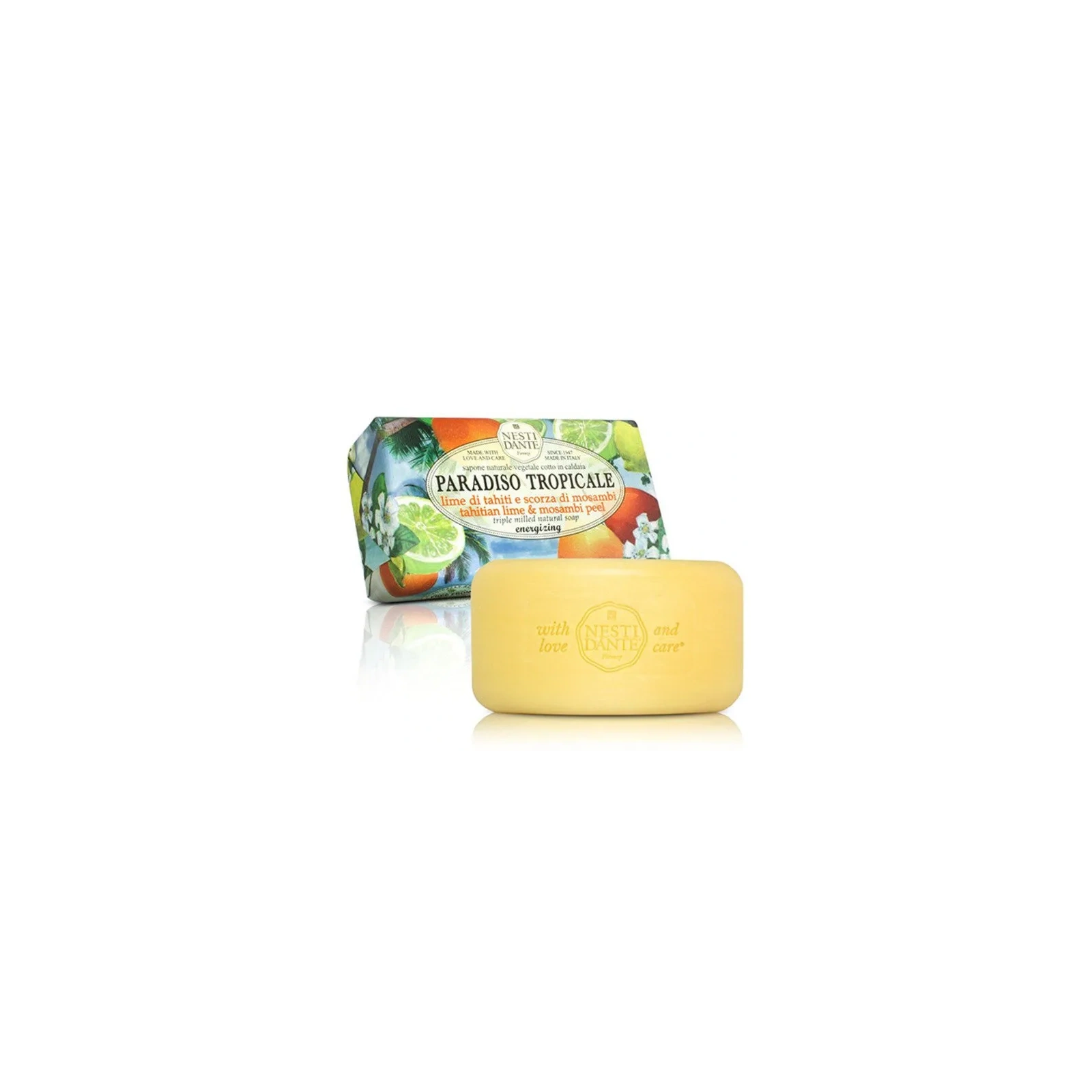 NESTI DANTE Paradiso Tropicale mydło w kostce Energizing 250g