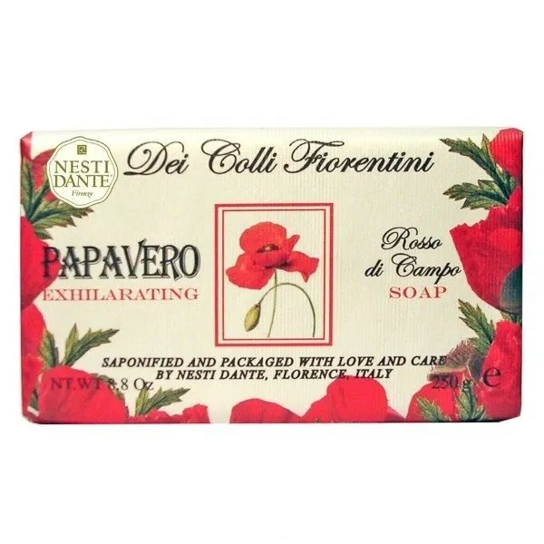 NESTI DANTE Dei Colli Fiorentini mydło w kostce Mak 250g