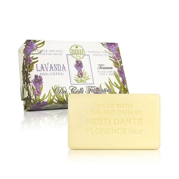 NESTI DANTE Dei Colli Fiorentini mydło w kostce Lawenda 250g