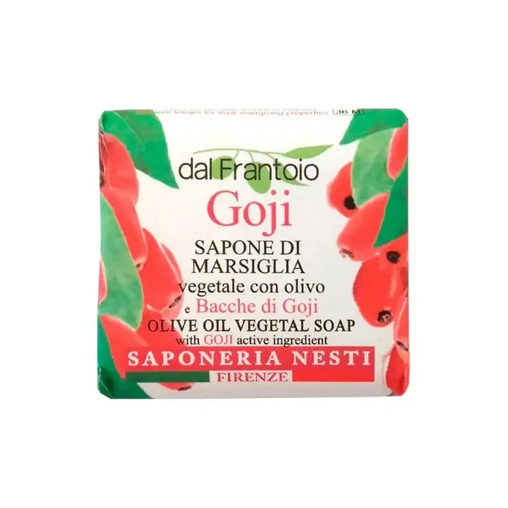 NESTI DANTE Dal Frantoio marsylkie mydło w kostce Goji 100g