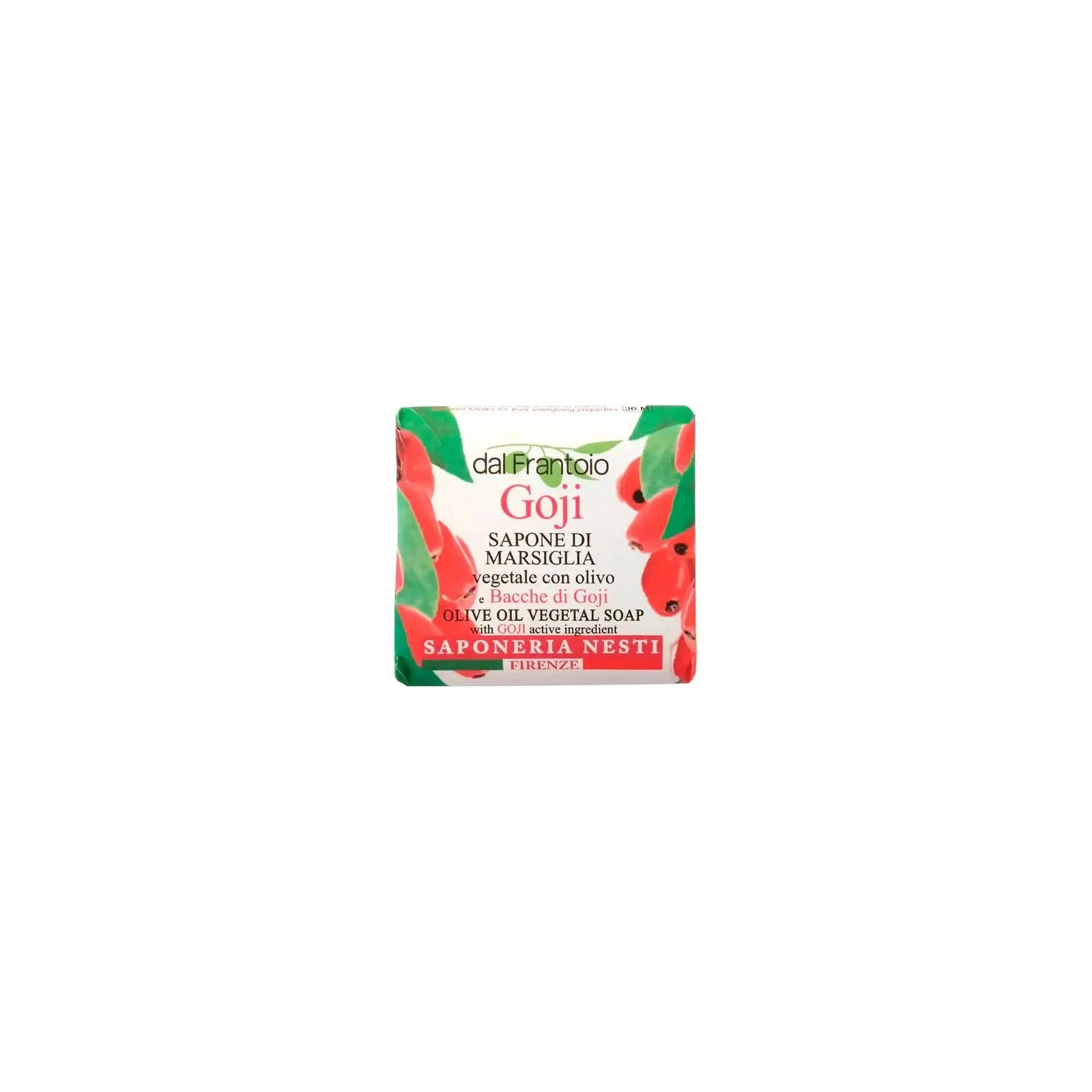 NESTI DANTE Dal Frantoio marsylkie mydło w kostce Goji 100g
