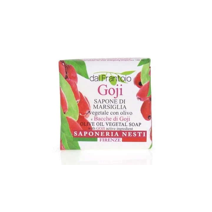 NESTI DANTE Dal Frantoio marsylkie mydło w kostce Goji 100g