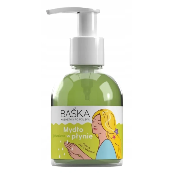 SOLVERX Baśka mydło w płynie do rąk Jabłuszkowe 250ml TERMIN 09-2026