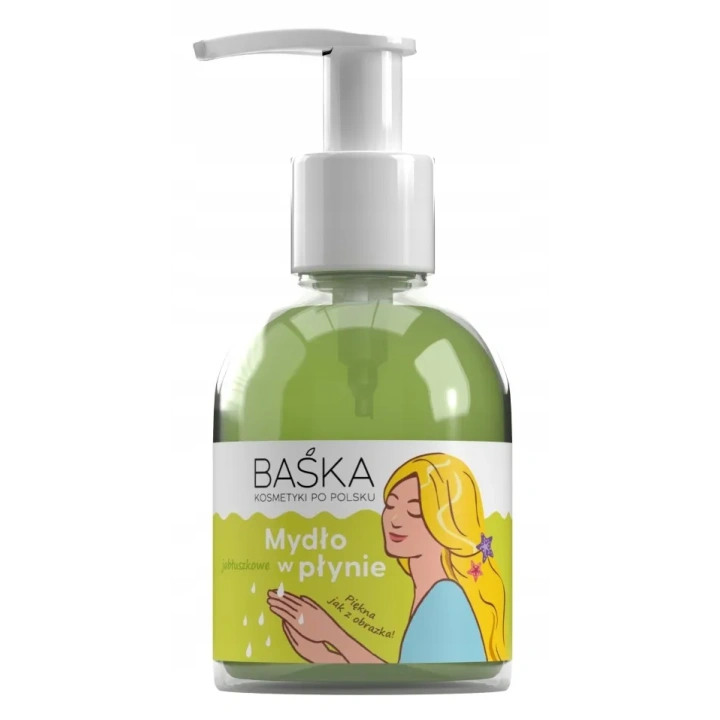 SOLVERX Baśka mydło w płynie do rąk Jabłuszkowe 250ml TERMIN 09-2026