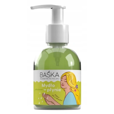 SOLVERX Baśka mydło w płynie do rąk Jabłuszkowe 250ml TERMIN 09-2026