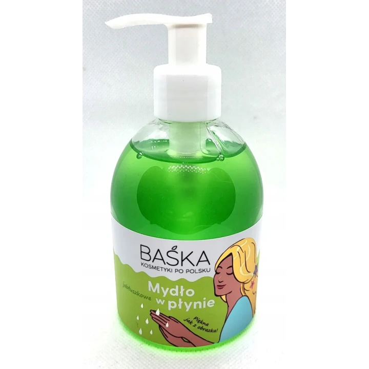 SOLVERX Baśka mydło w płynie do rąk Jabłuszkowe 250ml TERMIN 09-2026