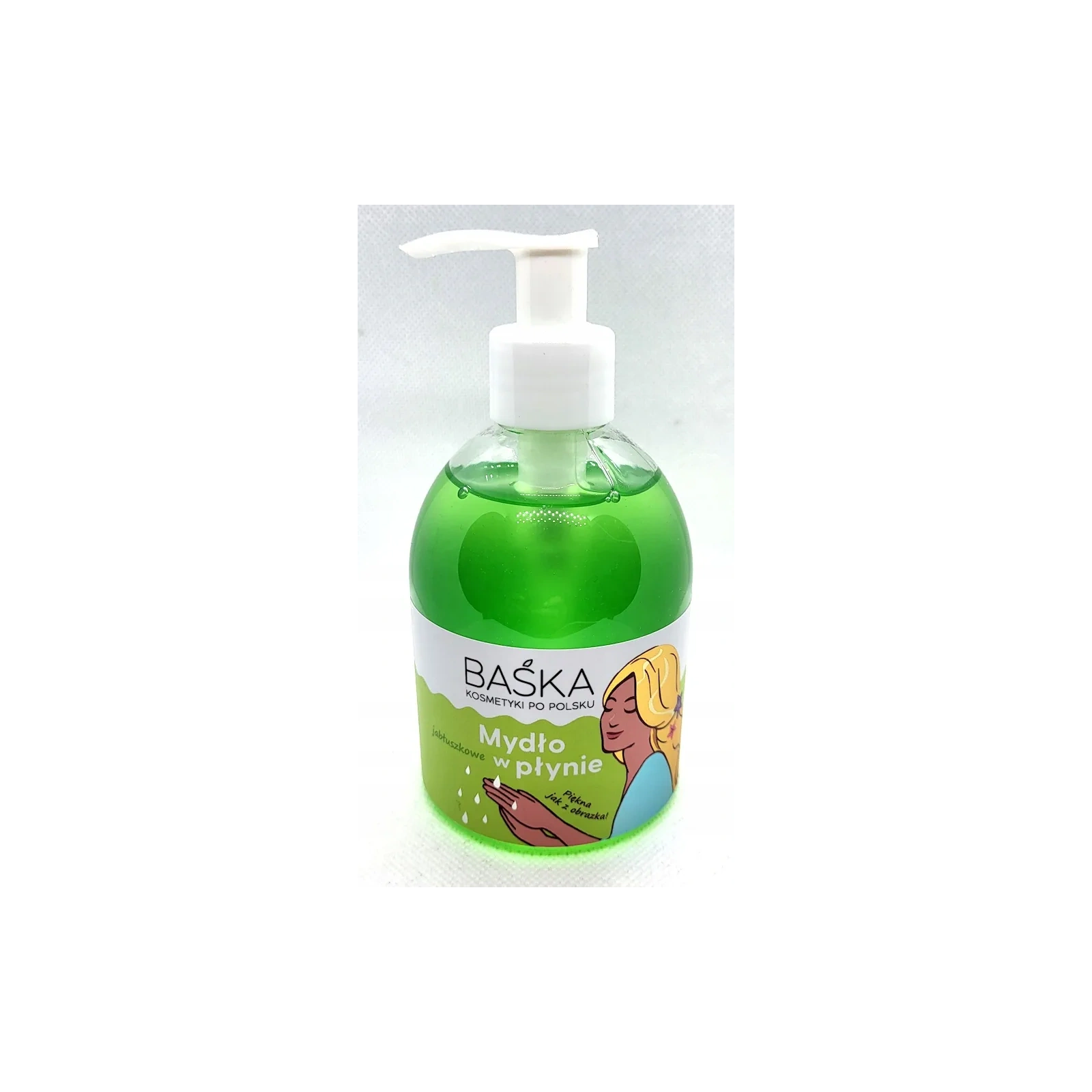 SOLVERX Baśka mydło w płynie do rąk Jabłuszkowe 250ml TERMIN 09-2026