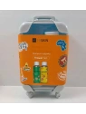 HISKIN Travel Set zestaw podróżny Walizka (szampon+odżywka) 2x75ml