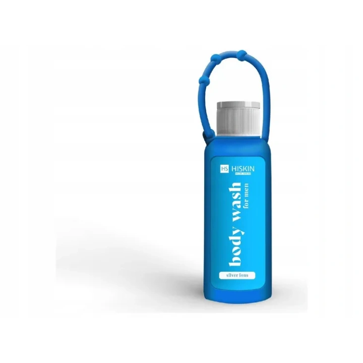 HISKIN Travel Size męski żel do mycia ciała z zawieszką Blue 90ml