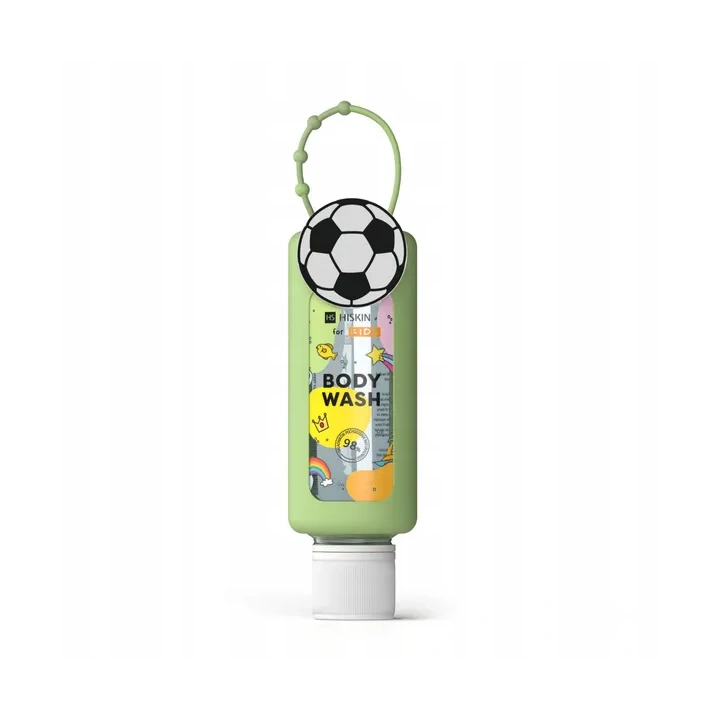 HISKIN Kids Body Wash płyn do kąpieli i mycia ciała Travel Size Piłka 75ml