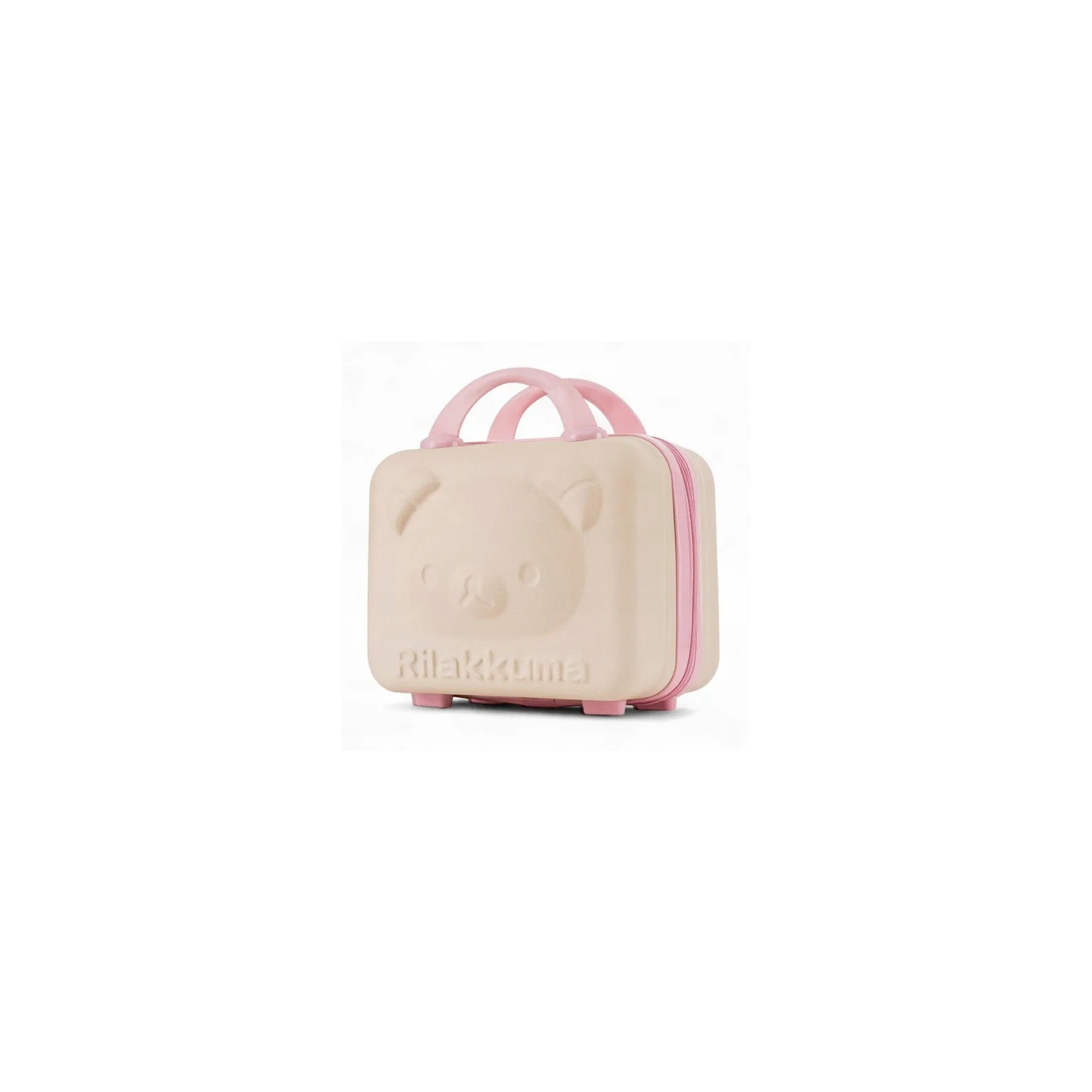 ECARLA mini walizka dla dzieci 30x16x24cm Beżowa WP09