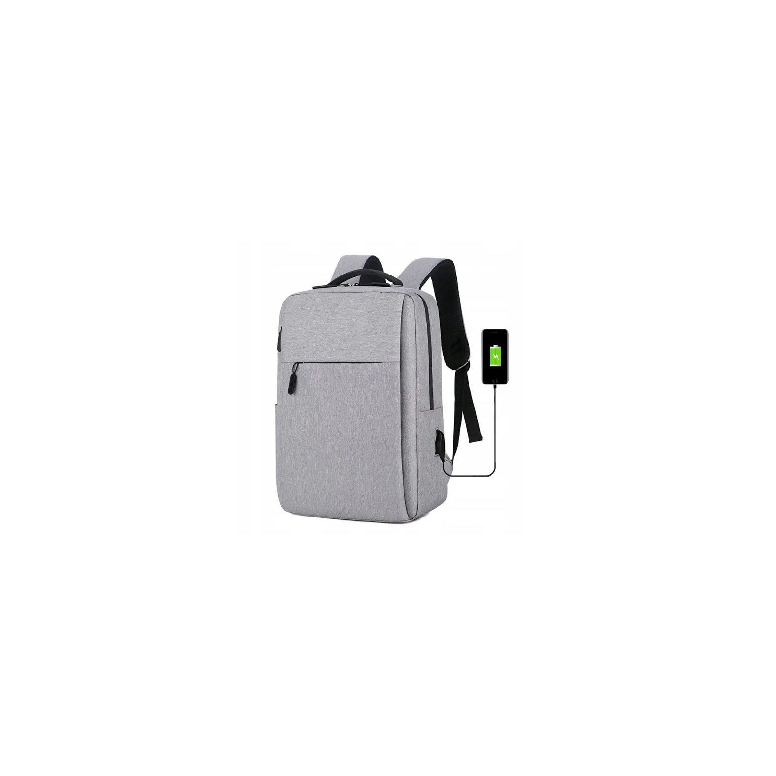 ECARLA plecak na laptopa Szary PL154SZ