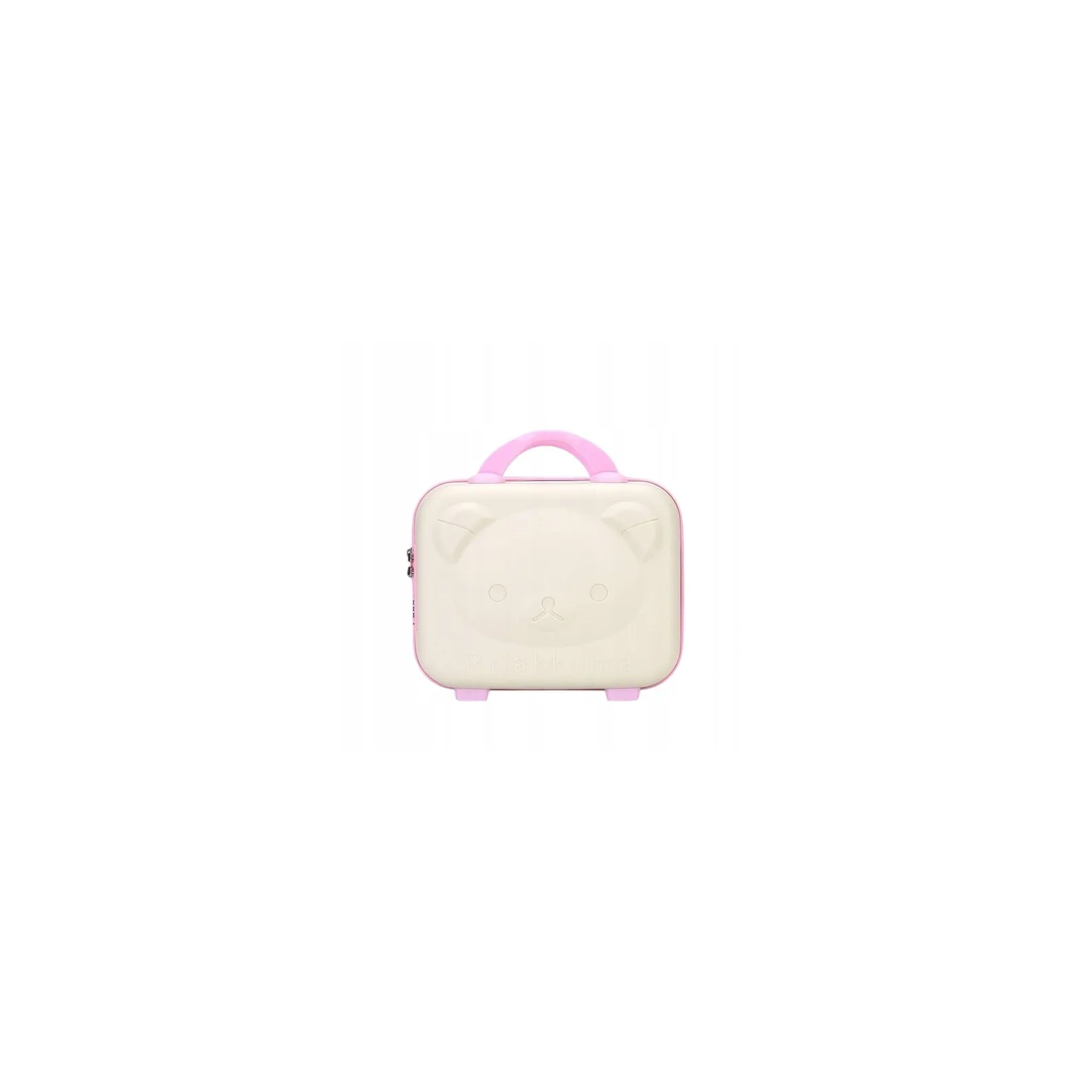 ECARLA mini walizka dla dzieci 30x16x24cm Beżowa WP09