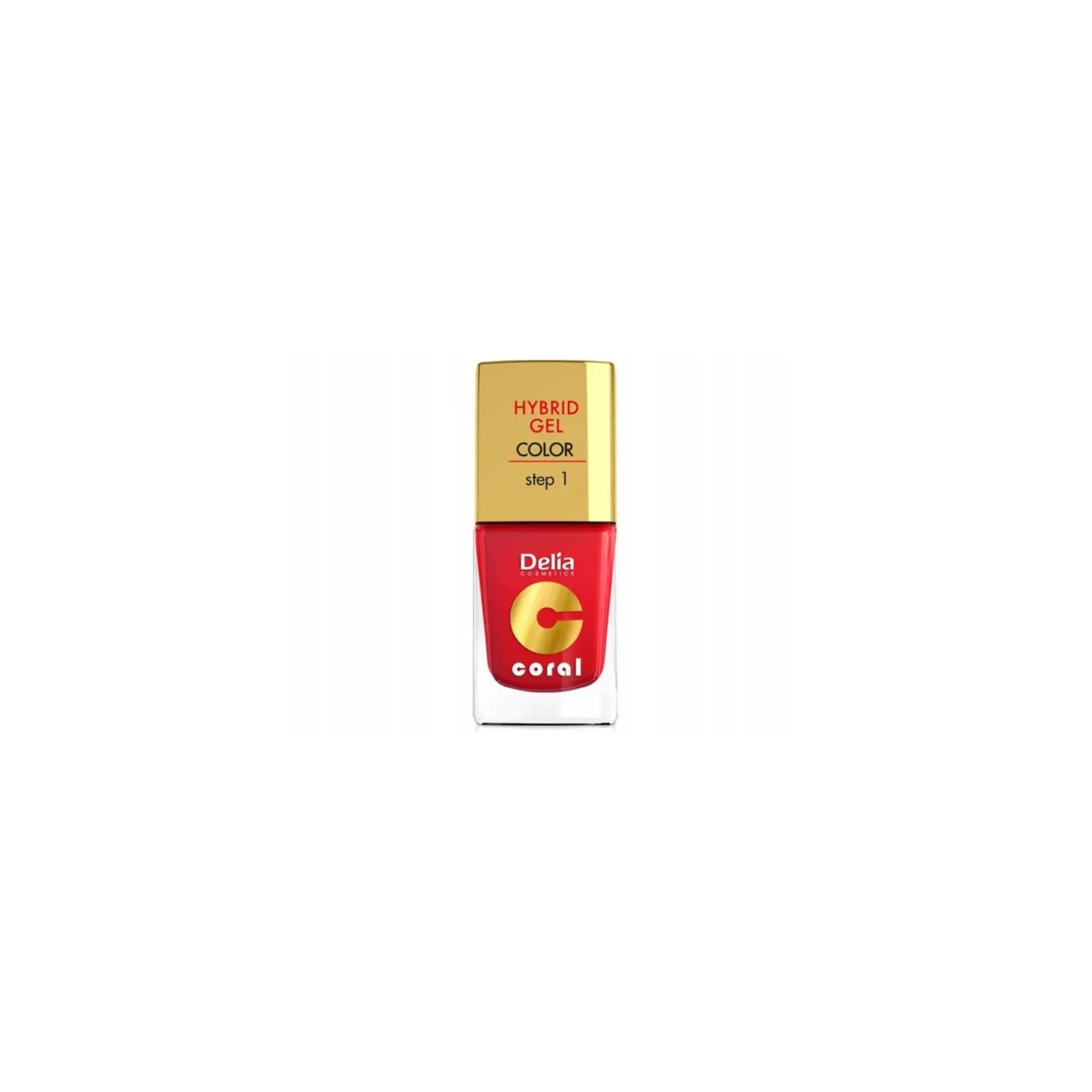 DELIA Coral Hybrid Gel lakier do paznokci 01 11ml 