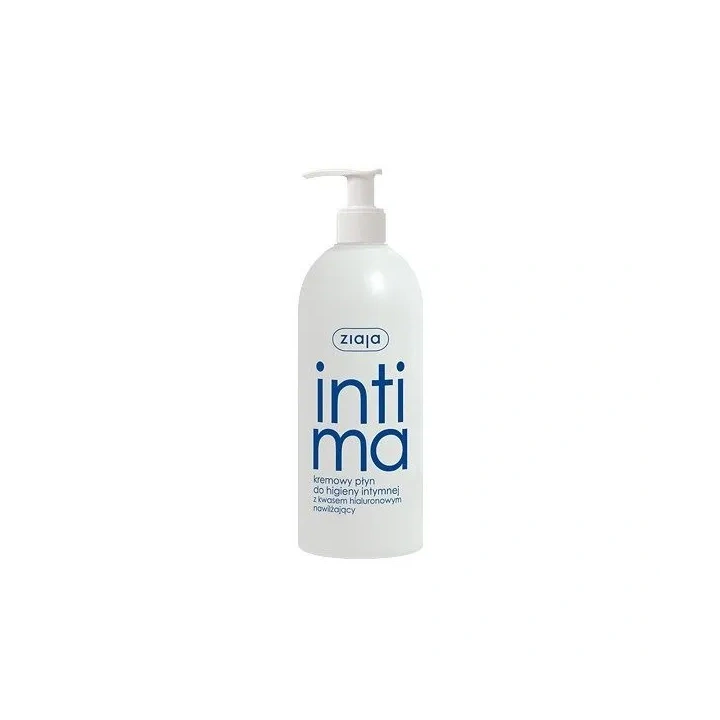 ZIAJA Intima kremowy płyn do higieny intymnej z kwasem Hialuronowym 500ml