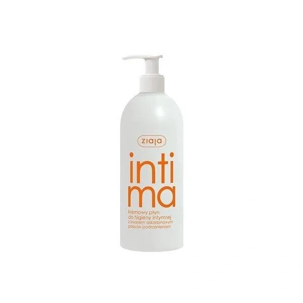 ZIAJA Intima kremowy płyn do higieny intymnej z kwasem Askorbinowym 500ml