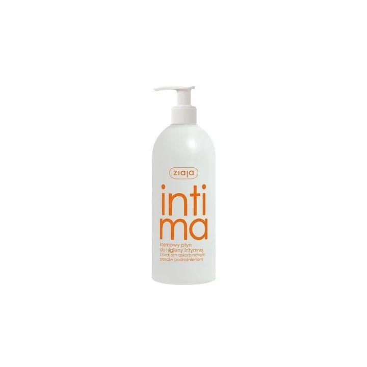 ZIAJA Intima kremowy płyn do higieny intymnej z kwasem Askorbinowym 500ml