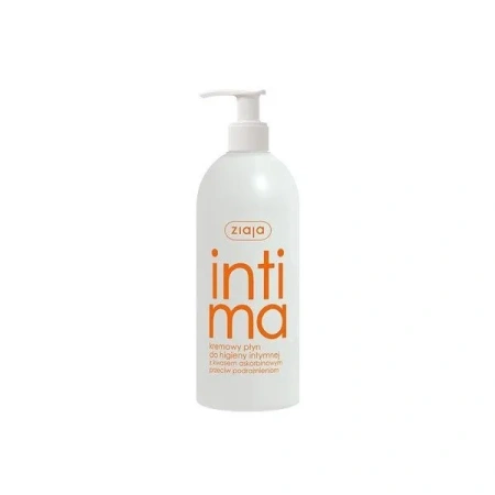 ZIAJA Intima kremowy płyn do higieny intymnej z kwasem Askorbinowym 500ml