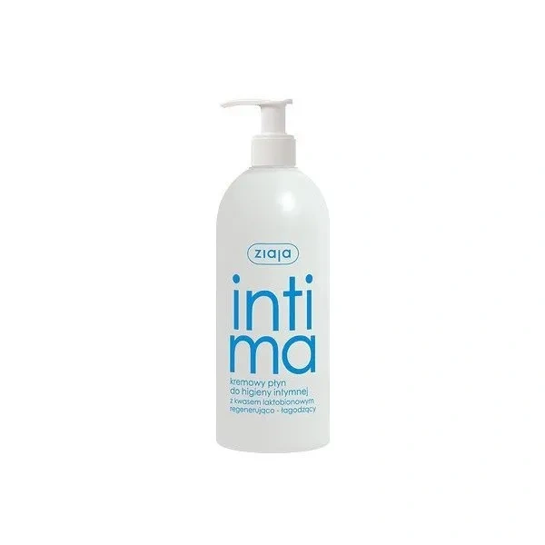 ZIAJA Intima kremowy płyn do higieny intymnej z kwasem Laktobionowym 500ml