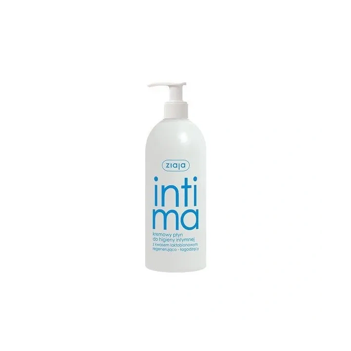 ZIAJA Intima kremowy płyn do higieny intymnej z kwasem Laktobionowym 500ml