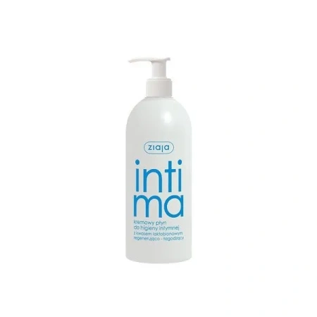 ZIAJA Intima kremowy płyn do higieny intymnej z kwasem Laktobionowym 500ml