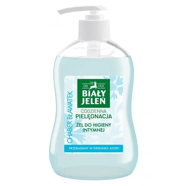 BIAŁY JELEŃ Codziena Pielęgnacja żel do higieny intymnej Chaber Bławatek 500ml