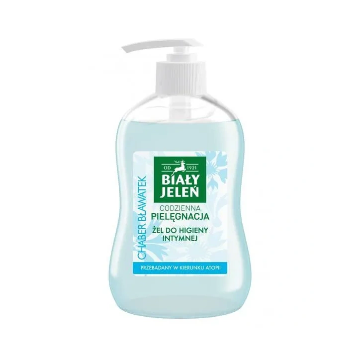 BIAŁY JELEŃ Codziena Pielęgnacja żel do higieny intymnej Chaber Bławatek 500ml