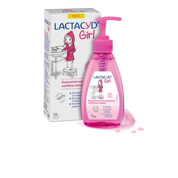 LACTACYD Girl żel do higieny intymnej dla dziewczynek od 3-go roku życia 200ml