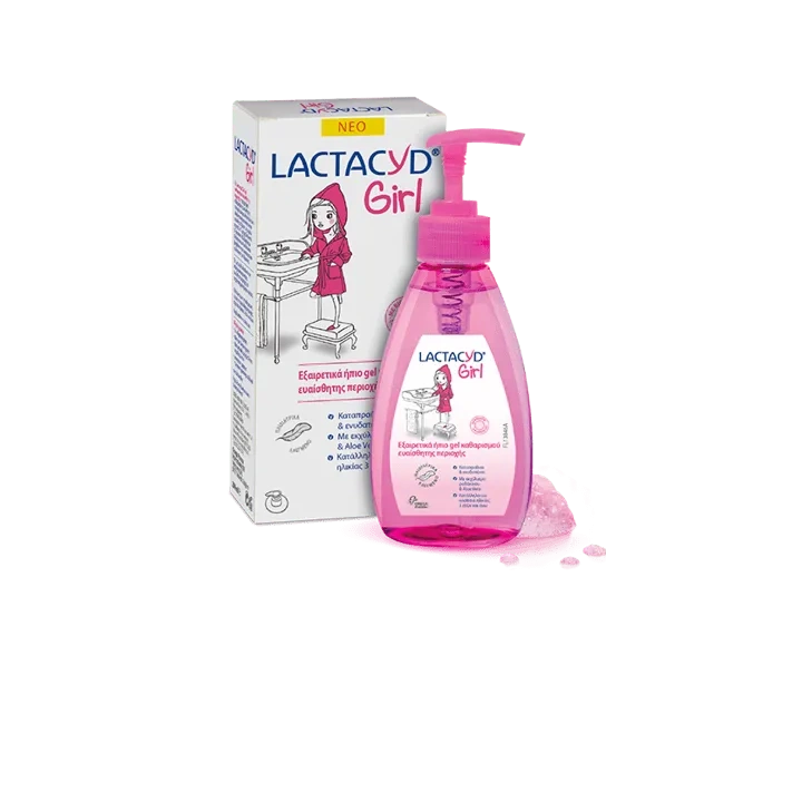 LACTACYD Girl żel do higieny intymnej dla dziewczynek od 3-go roku życia 200ml