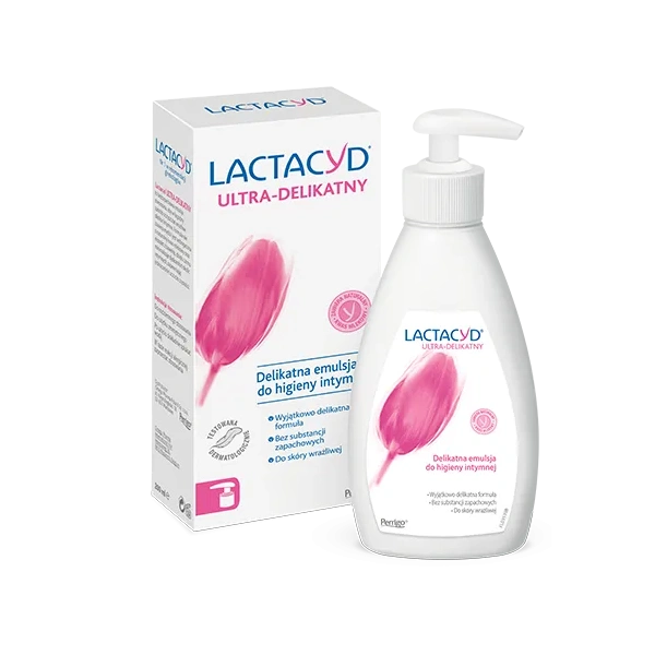 LACTACYD Ultra-Delikatny emulsja do higieny intymnej 200ml pompka