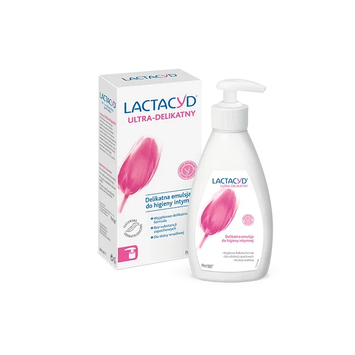 LACTACYD Ultra-Delikatny emulsja do higieny intymnej 200ml pompka