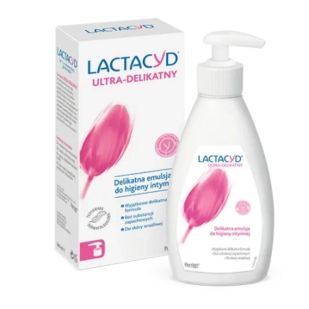 LACTACYD Ultra-Delikatny emulsja do higieny intymnej 200ml pompka