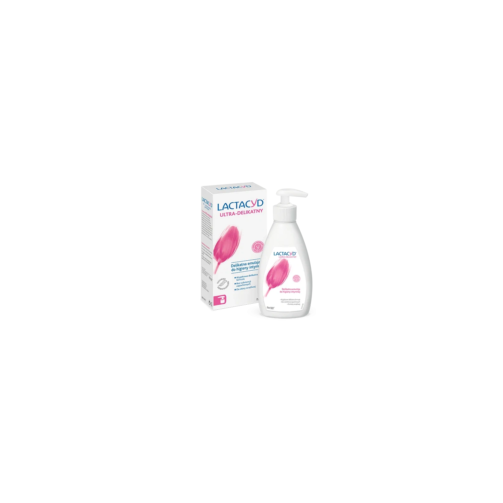 LACTACYD Ultra-Delikatny emulsja do higieny intymnej 200ml pompka