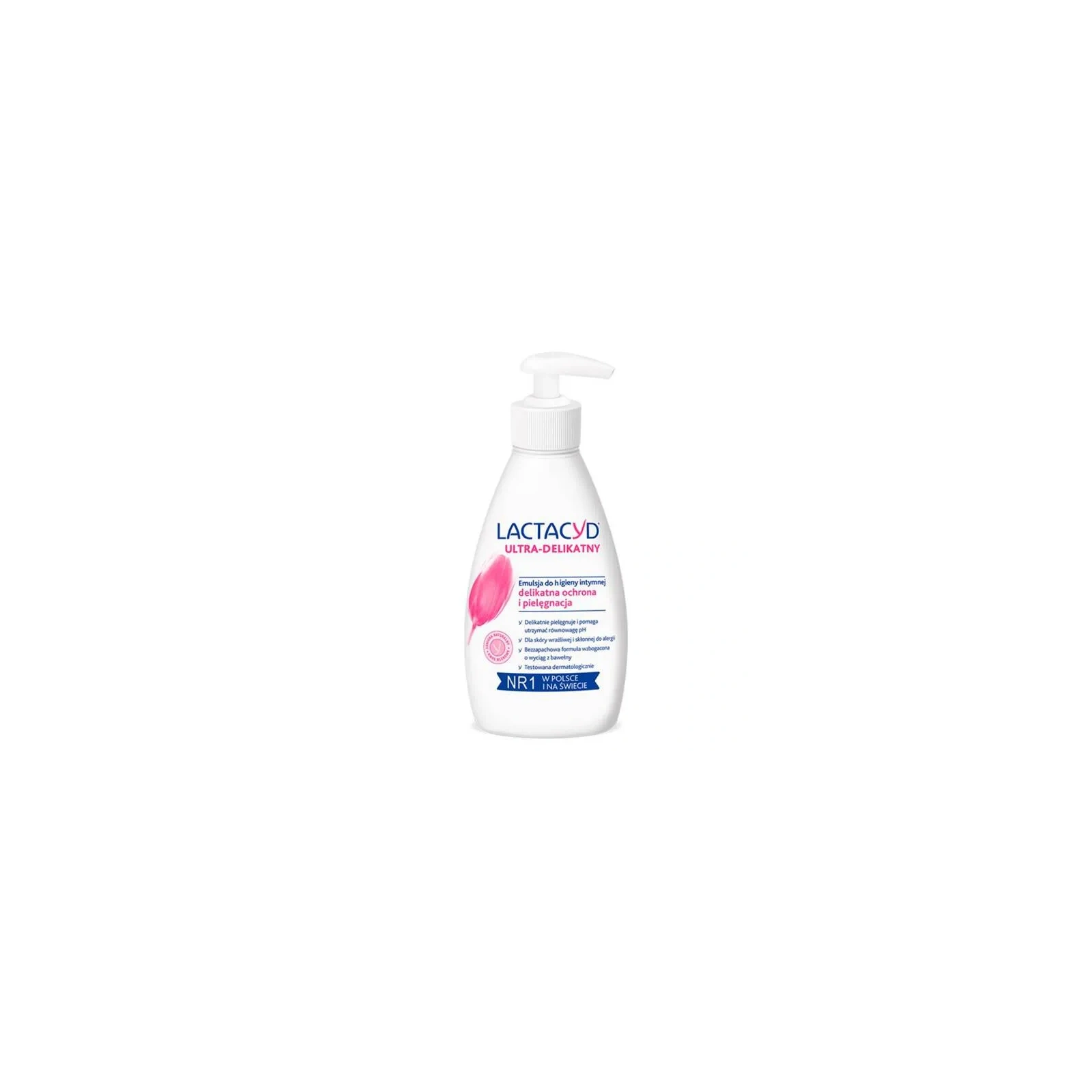 LACTACYD Ultra-Delikatny emulsja do higieny intymnej 200ml pompka