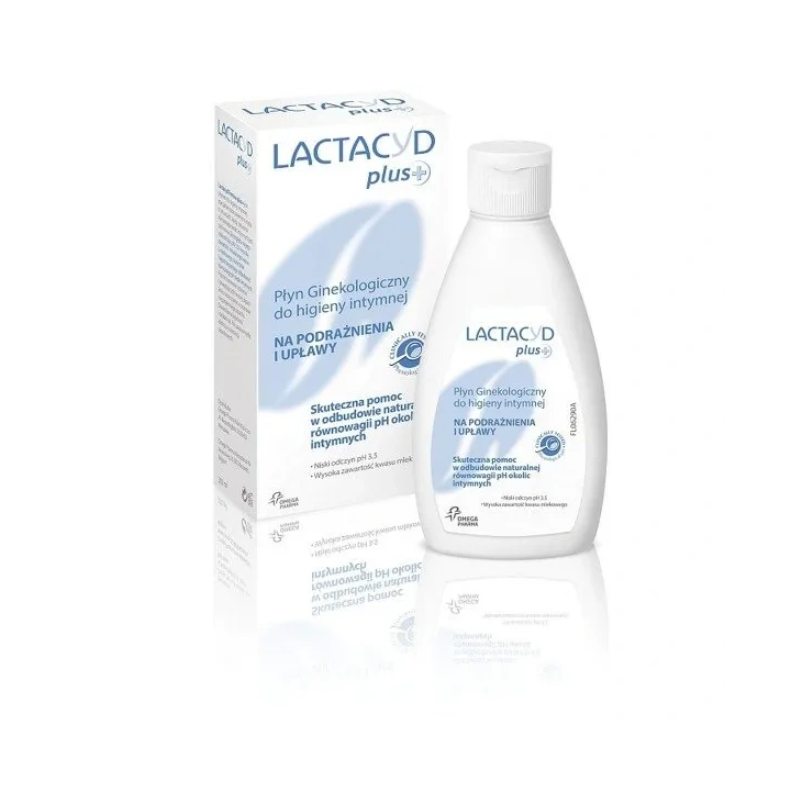 LACTACYD Plus+ płyn ginekologiczny do higieny intymnej 200ml