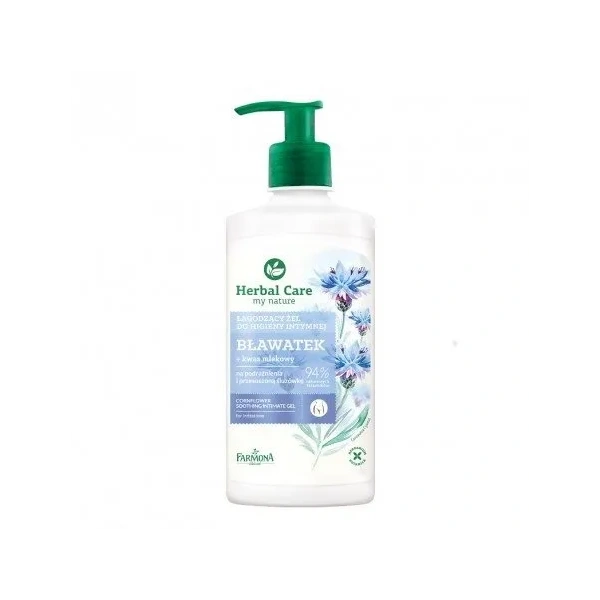 FARMONA Herbal Care łagodzący żel do higieny intymnej Bławatek 330ml