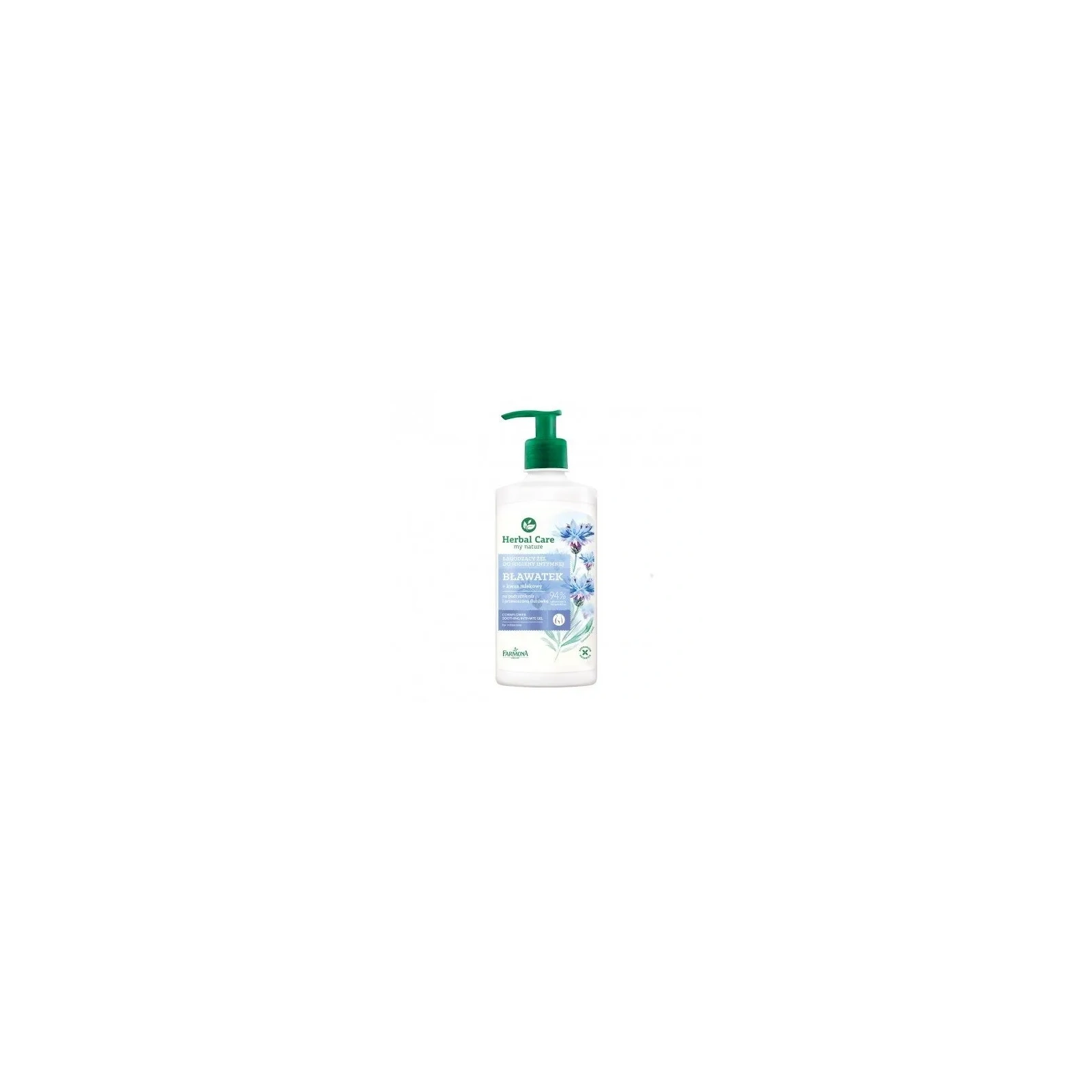 FARMONA Herbal Care łagodzący żel do higieny intymnej Bławatek 330ml